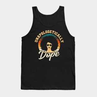 Unapologetically Dope Afro Girl Queen Tank Top